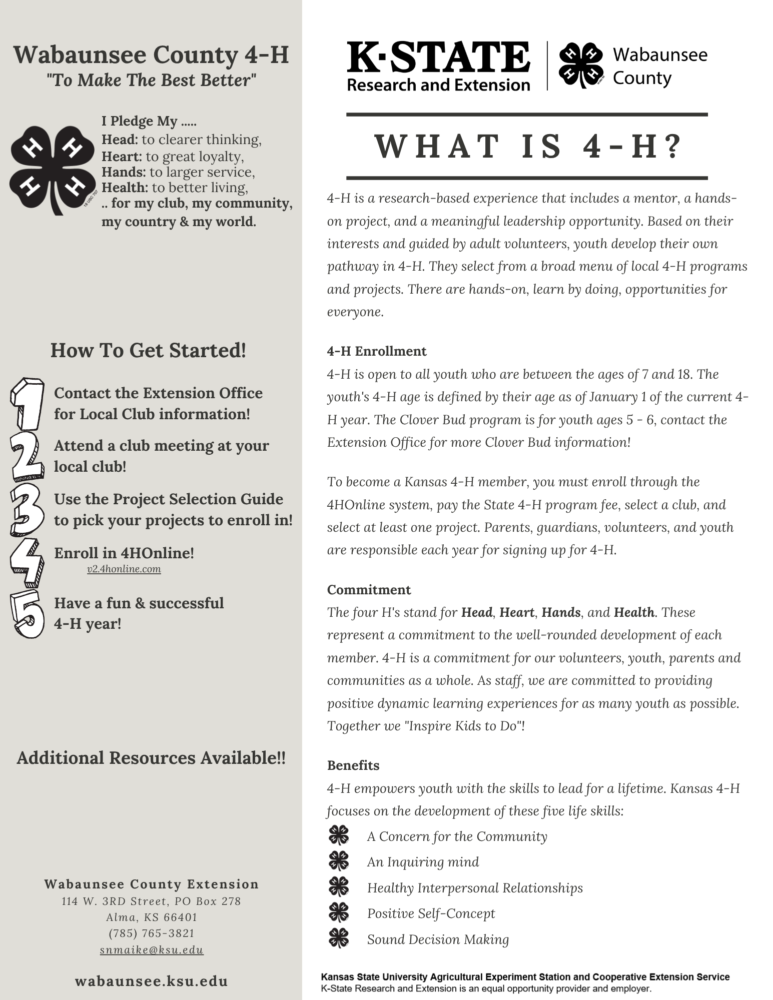 What is 4-H